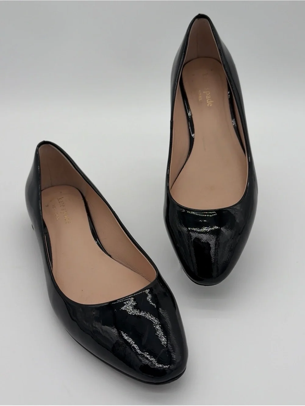 KATE SPADE New York Shoes Leather Dress Black Fallyn Skimmer Ballet Flat Kitten
